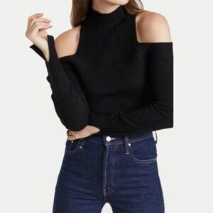 JONATHAN SIMKHAI Gillian Cold Shoulder Sweater